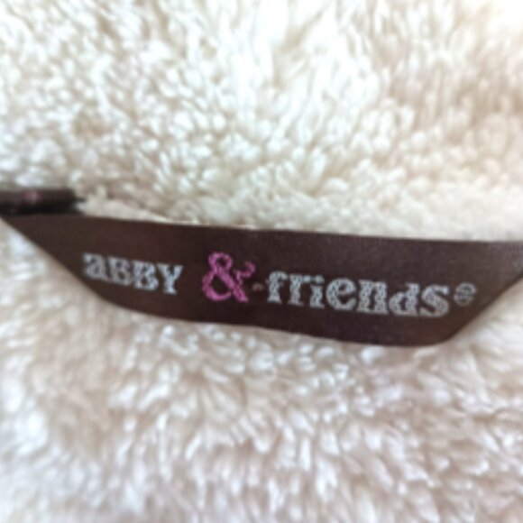 Abby & Friends Jacket Faux Fur Coat M - Picture 6 of 17